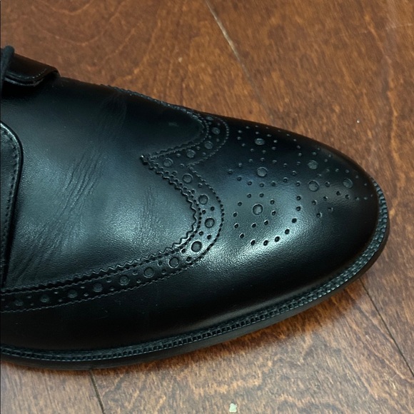 Cole Haan Black Leather Lace-Up Oxfords, Size 12 - Picture 7 of 16
